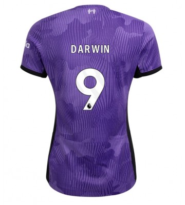 Liverpool Darwin Nunez #9 Tredje trøje Dame 2023-24 Kort ærmer